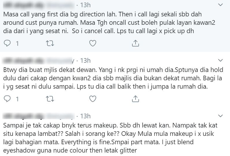 “Makeup Tak Siap Dah Balik”- MUA Dihentam Datang Lambat Rupanya Ada Plot Twist!