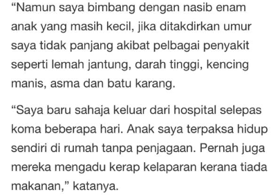 2 Tahun Ditinggal Isteri, Bapa Tunggal Nekad Serah 4 Anak Di Rumah Kebajikan