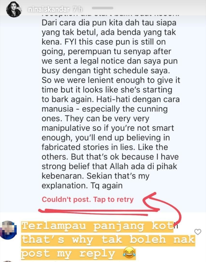 Dituduh Perosak Rumah Tangga Orang, Nina Iskandar ‘Warning’ Si Penabur Fitnah!