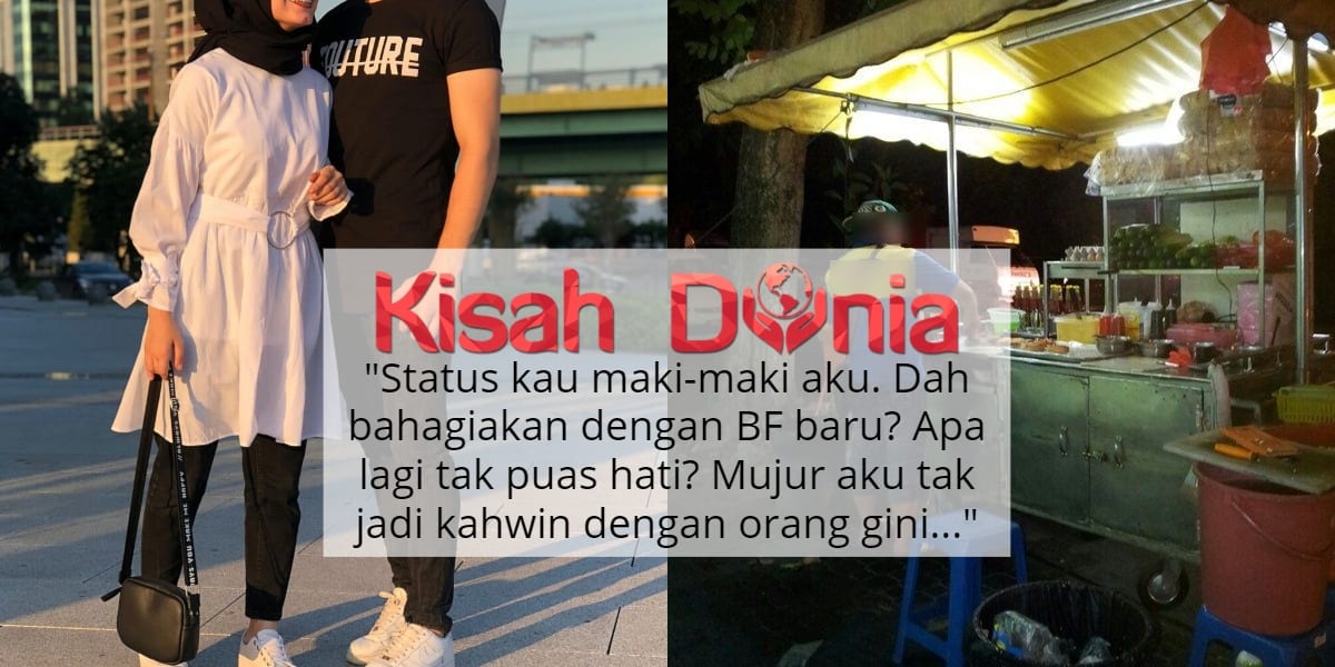 Riak Dapat Pakwe Baru Engineer, Penjual Burger Dedah Kisah Ex Tak Kenang Budi 4