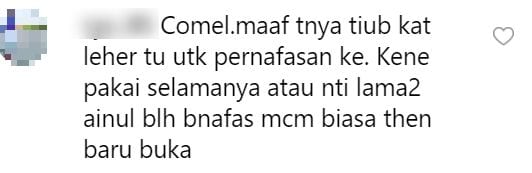 2 Bulan Lepas Buang Tumor, Ramai Pelik Kenapa Tiub Masih Melekat Di Leher Ainul