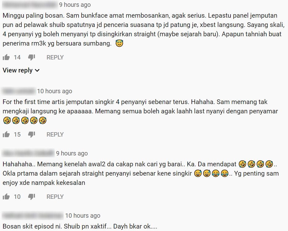 “Belum Pernah Dalam Sejarah Penyanyi Sebenar Kena Singkir 4 Terus! Rugi Sam”