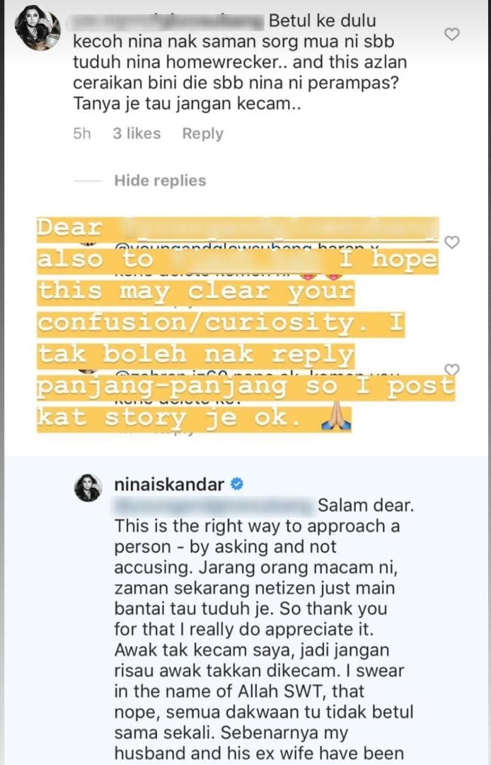 Dituduh Perosak Rumah Tangga Orang, Nina Iskandar ‘Warning’ Si Penabur Fitnah!