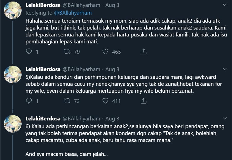 “Orang Marah Wife Aku Kononnya Dia Mandul, Tapi Sebenarnya Aku Yang Problem..”