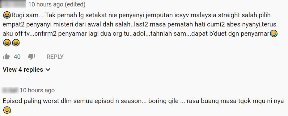 “Belum Pernah Dalam Sejarah Penyanyi Sebenar Kena Singkir 4 Terus! Rugi Sam”