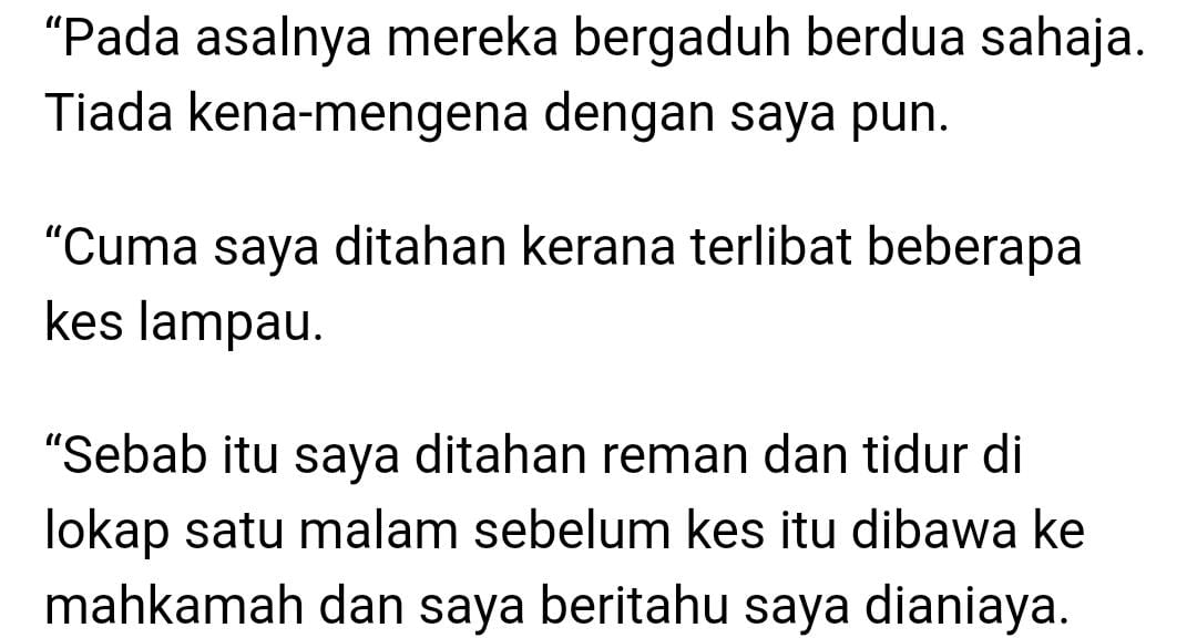 Masuk Lokap Kononnya Terlibat Pergaduhan, Yassin Dedah Rupanya Ada Plot Twist!