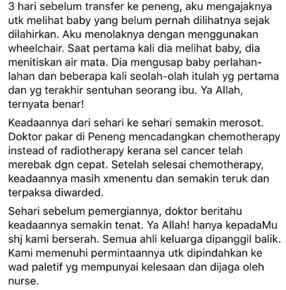 “Syurga Tempatmu Sayang”-Isteri Pergi Tinggalkan 5 Puteri, Sempat Titip Pesan..