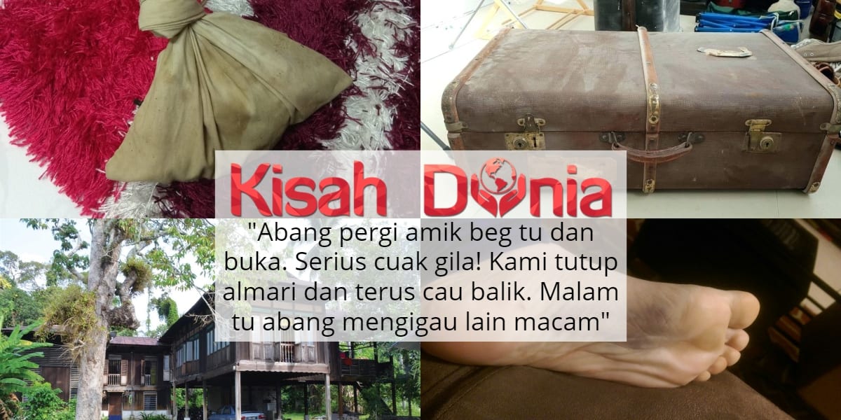 Balik Rumah Nenek Jumpa Beg Misteri, Bila Buka…Terus Ada Benda Nak ‘Lekat’!