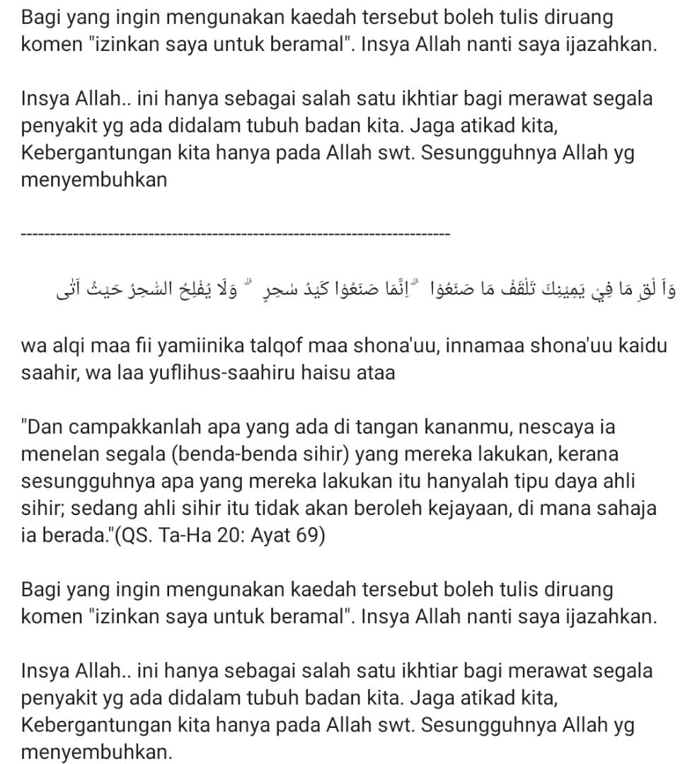 Rasa Badan Tak Sedap? Ustaz Ini Ajar Ilmu Ikhtiar Halau Sihir Guna Air Kelapa