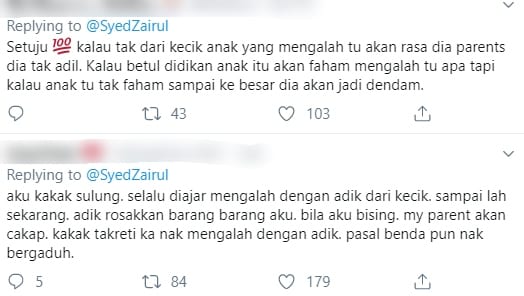 Kalau Anak Berebut Barang, Jangan Guna Alasan Abang Kena Mengalah Dengan Adik..