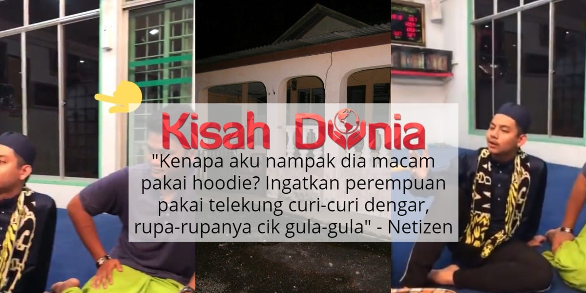 [VIDEO] Syok Berbual Di Surau, Sekali Terakam 'Entiti' Misteri Di Balik Tingkap 1