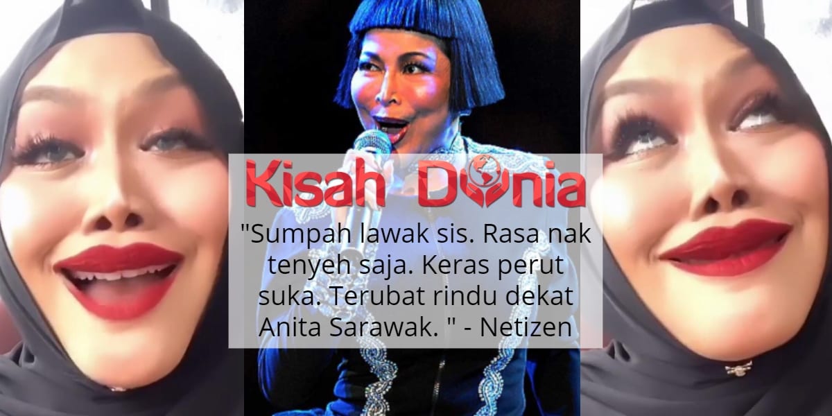 [VIDEO] Tiru Lagak Anita Sarawak Menyanyi, Gelagat Zulin Aziz Curi Perhatian 6