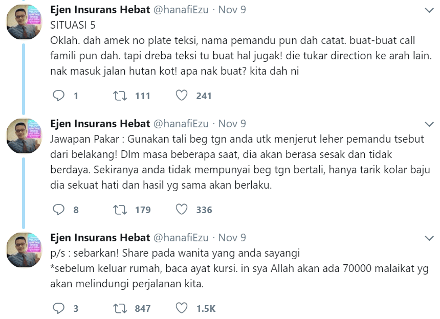 Beringat Sebelum Kena, Wanita Disaran Ikut 5 Langkah Bijak Dalam Situasi Cemas