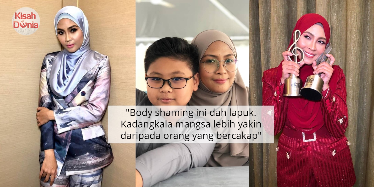 "Tolonglah Hentikan.." - Siti Nordiana Rimas Anak-Beranak Kena Body Shaming 10