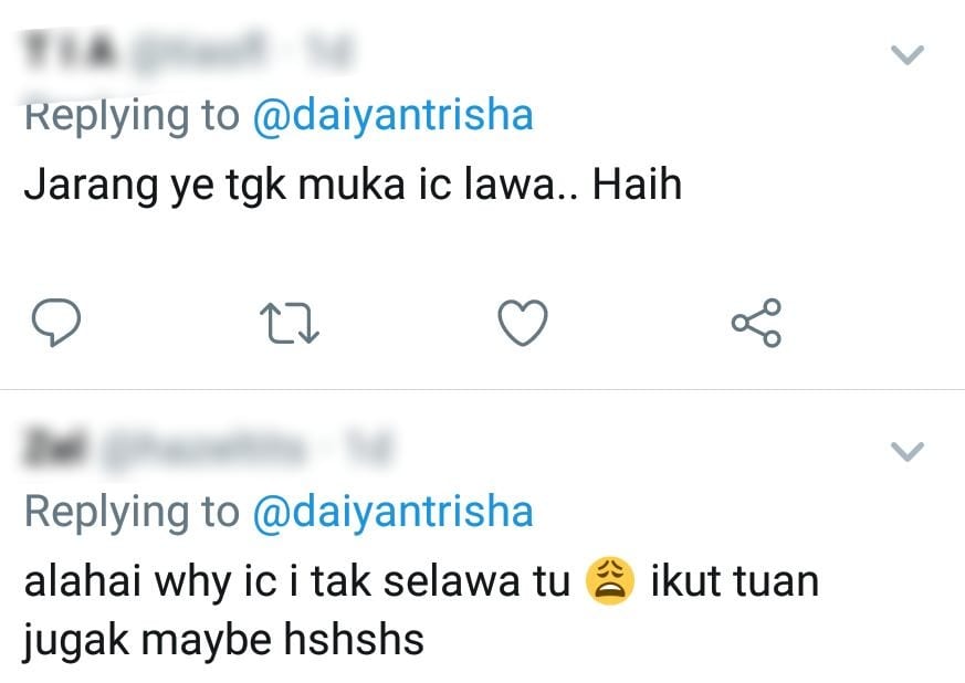 Ikuti Challenge Viral Di Twitter, Ramai Tak Keruan Lihat Wajah IC Daiyan Trisha