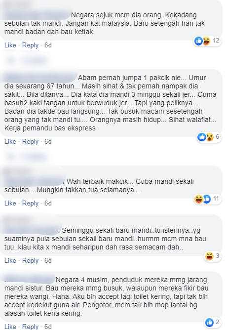 Jangan Malu Mandi Seminggu Sekali, Pereka Fesyen Kata Itulah Rahsia Awet Muda