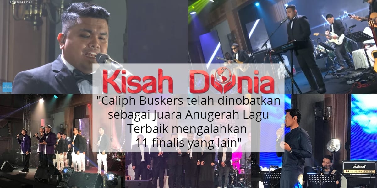 [VIDEO] Kalahkan Kumpulan Otai, Caliph Buskers Muncul Juara Anugerah Nasyid 19 3