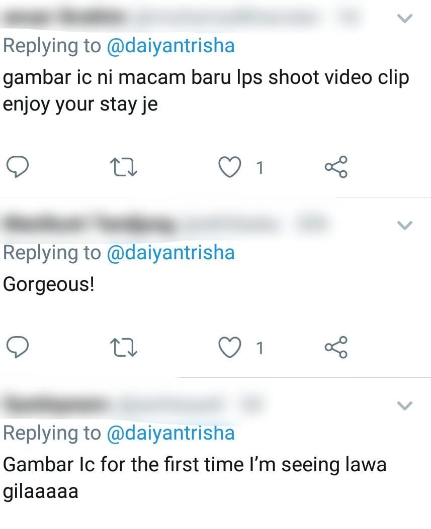 Ikuti Challenge Viral Di Twitter, Ramai Tak Keruan Lihat Wajah IC Daiyan Trisha