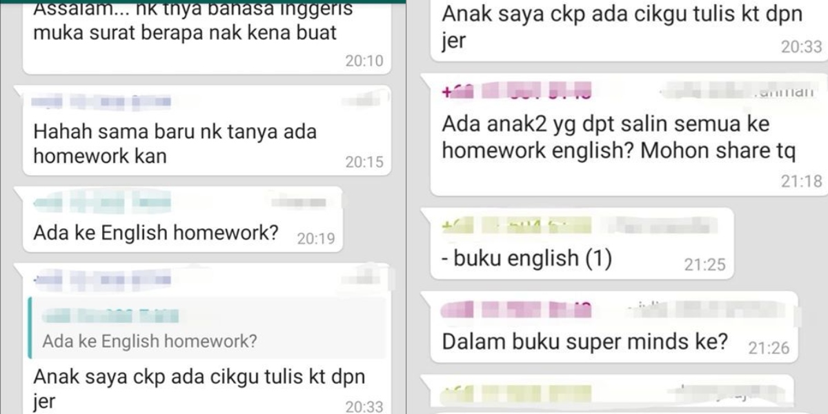 Stress Sikap Ibu Bapa, Jangan Buat 8 Perkara Ni Dalam WhatsApp Group Kelas Anak