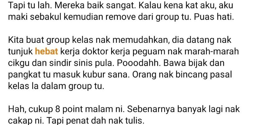 Stress Sikap Ibu Bapa, Jangan Buat 8 Perkara Ni Dalam WhatsApp Group Kelas Anak