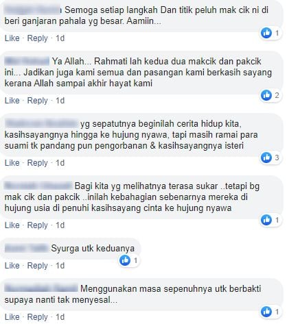 “Mampukah Aku Begitu” -Kesetiaan Isteri Ini Tolak Wheelchair Suami Undang Sebak