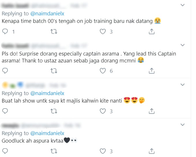 [VIDEO] Satu Blok Bergema Nyanyi Lagu Sumpah, Naim Daniel Nak Datang Buat Show