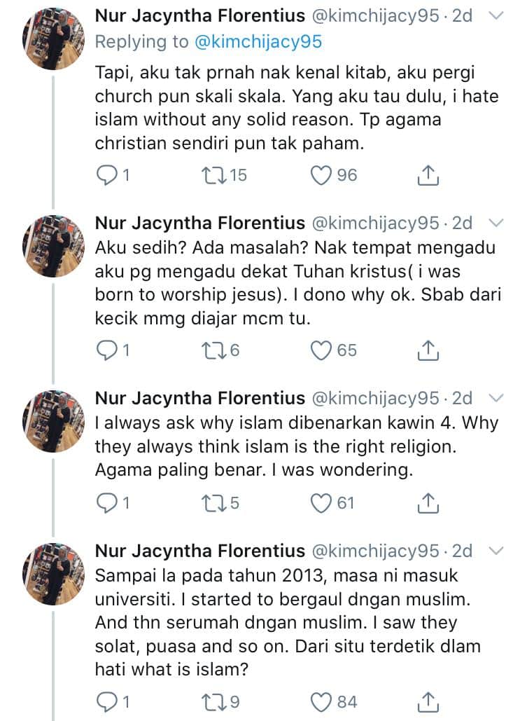 Selalu Ditindih Waktu Tidur Gadis Mualaf Ini Buka Cerita Temui Hidayah Islam Kisah Dunia