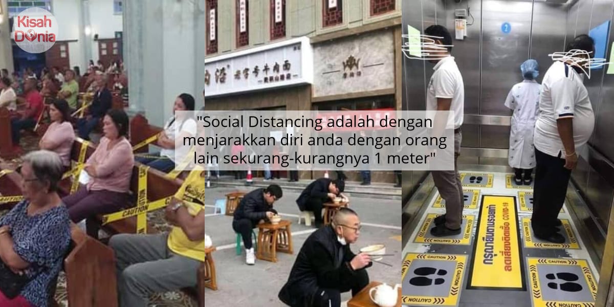 Social Distancing Terbukti Kurangkan COVID-19, China & Thailand Pun Dah Amalkan 10