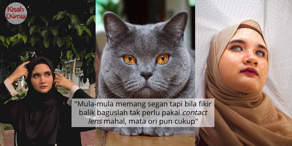 Konon 'Terkenan' Sebab Mak Tenung Kucing Masa Hamil, Mata Gadis Ini Jadi Viral 7