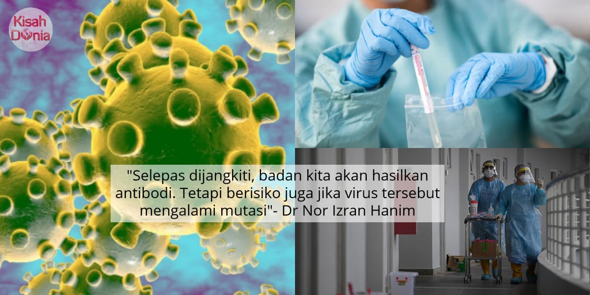 Jangan Risau Bagi Yang Baru Pulih, Pakar Jamin Risiko Jangkitan Berulang Rendah