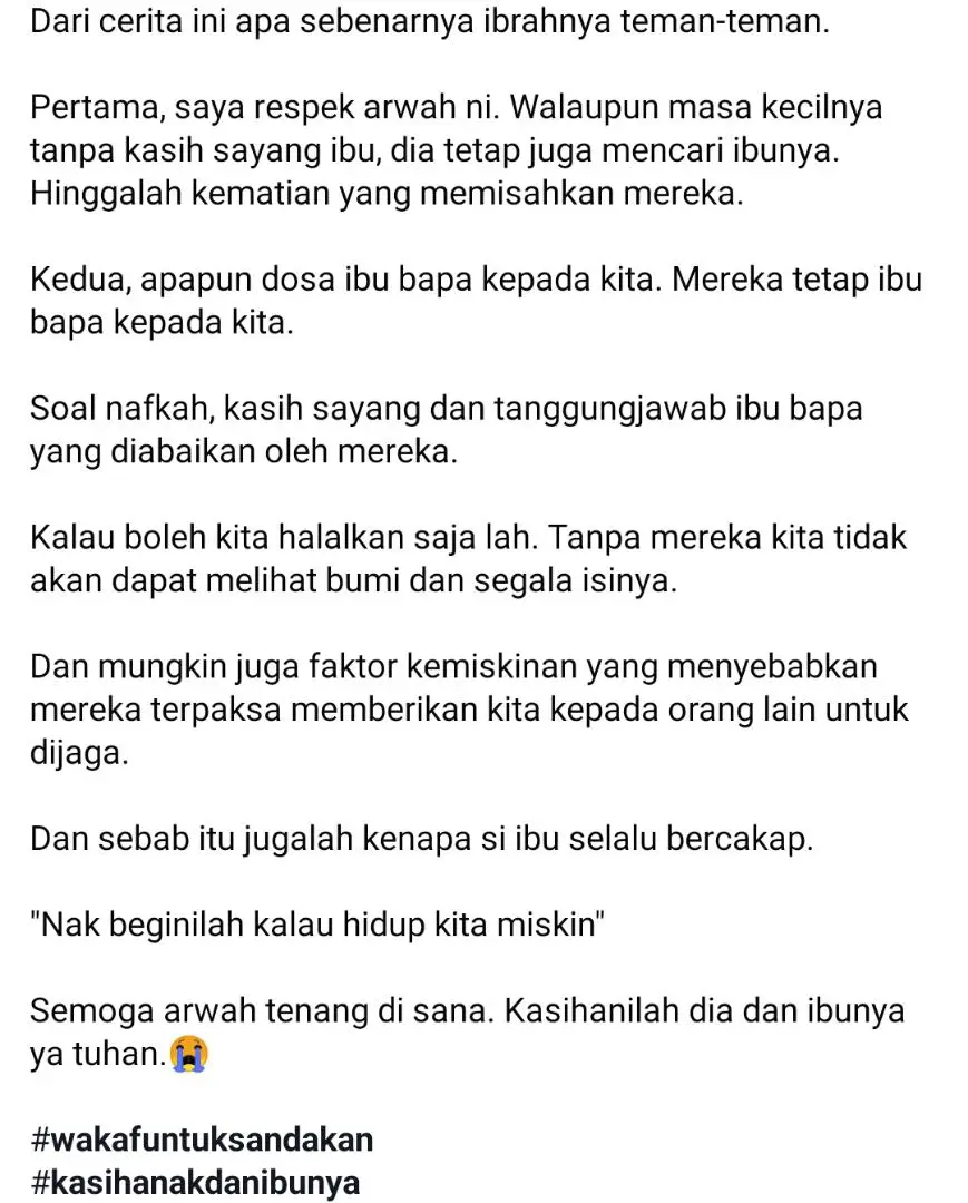 Sayu Kenangkan 11 Tahun Terpisah, Anak Akhirnya ‘Pergi’ Lepas Sebulan Bertemu..