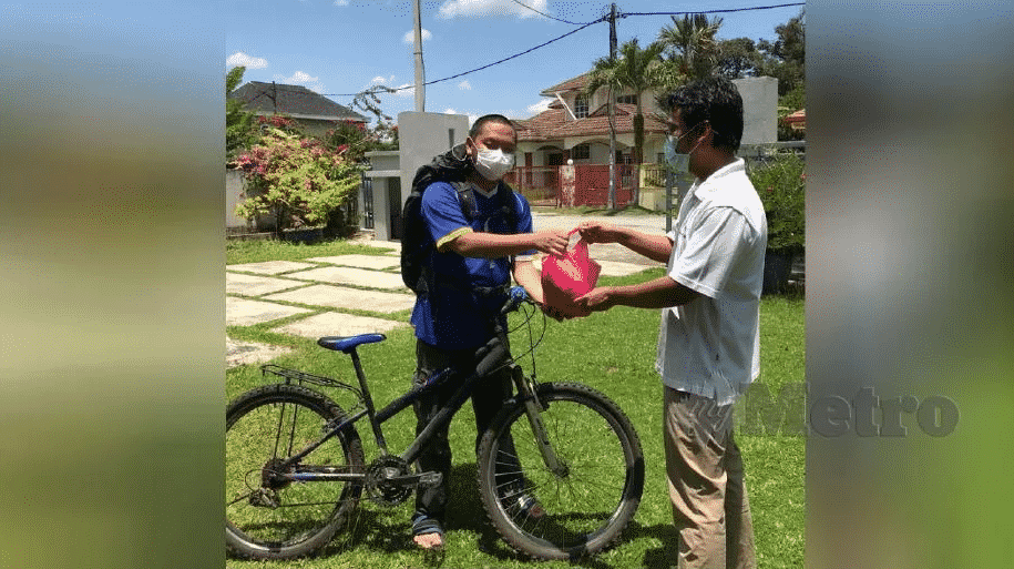 Ambil Upah Beli Barang Keperluan Pemuda Sanggup Kayuh  