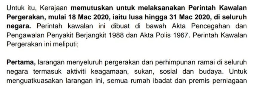 Bimbang Penularan COVID-19? Jangan Balik Kampung & Kekal Di Mana Anda Berada