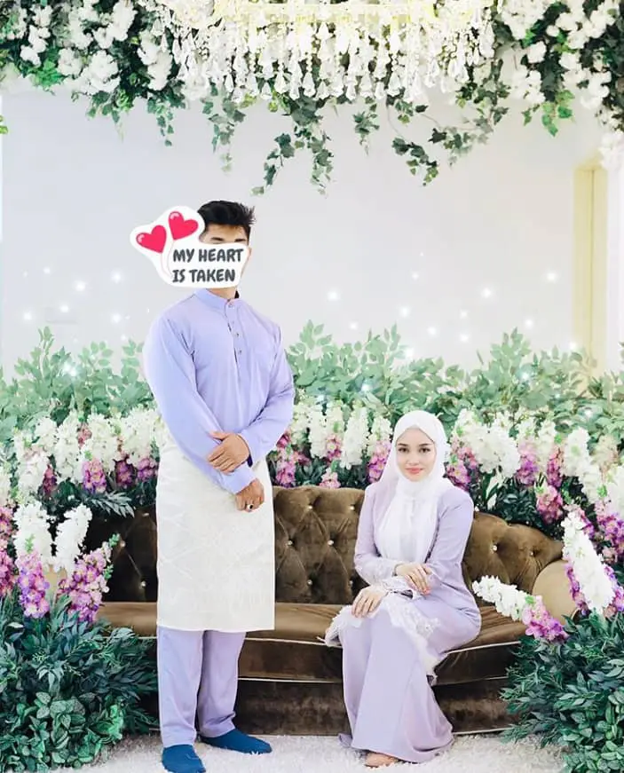 Tak Dedahkan Wajah Tunang Hingga Hari Nikah, Joy Revfa Risau Ada Yang Menganggu