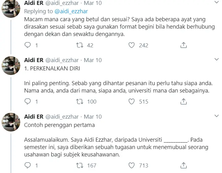 Nak Interview Orang Tapi Cara Salah, Lelaki Dedahkan Gaya Minta Izin Yang Betul