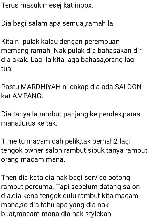 Dakwa Buat Salun, Sekali Kantoi Helah ‘Nak Selak’ Rambut Perempuan Tudung Labuh