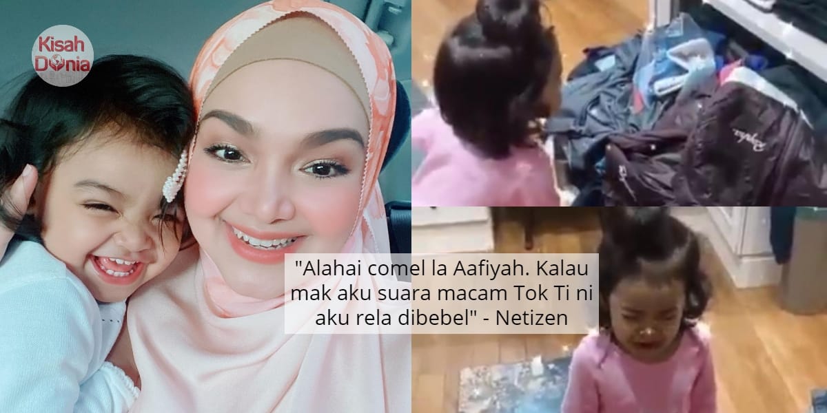 [VIDEO] Disuruh Kemas Almari, Paling Berdekah Bila Aafiyah Suruh Ibu Senyap 8