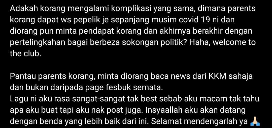 [VIDEO] Penat Bergaduh Dengan Mama, Naim Daniel Rayu Henti Sebar Info Mengarut