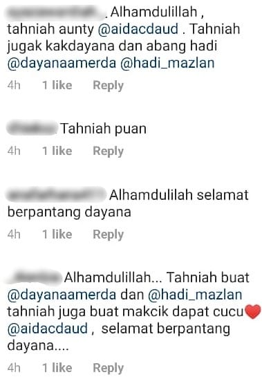 Dayana Amerda Selamat Bergelar Ibu Berkat Tarikh 1 Ramadan, Timang Baby Girl