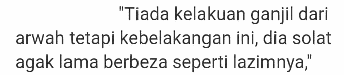 Solat Lebih Lama & Minta Baju Raya Putih, Kakak Dedah Adik Tiada Gelagat Ganjil