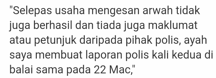 Solat Lebih Lama & Minta Baju Raya Putih, Kakak Dedah Adik Tiada Gelagat Ganjil