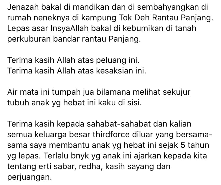 5 Tahun Derita Kanser Tulang, Remaja Sempat Ucap Syahadah Sebelum ‘Pergi’