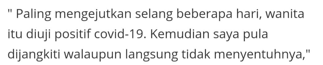 Berminggu Terperap Di Rumah Masih Positif COVID-19, Wanita Dedah Kisah Sebenar