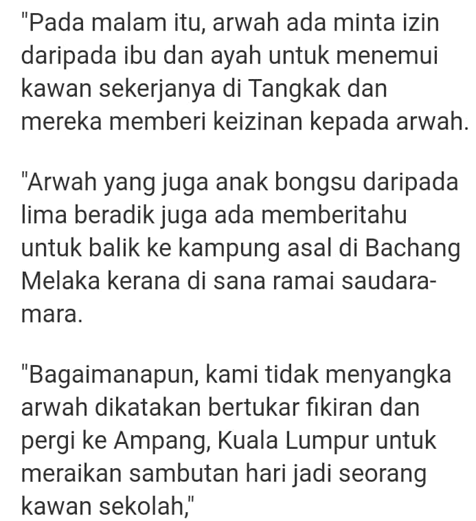 Solat Lebih Lama & Minta Baju Raya Putih, Kakak Dedah Adik Tiada Gelagat Ganjil