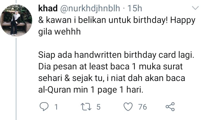 Serik Disindir Rakan Masa Kecil, Gadis Gigihkan Diri Sampai Khatam Al-Quran