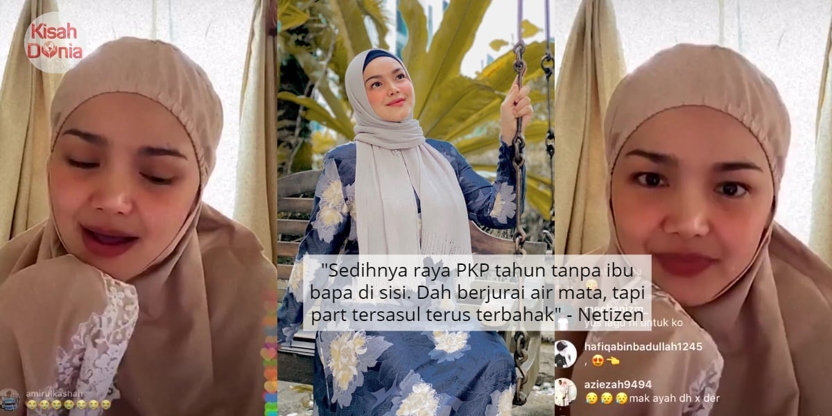 [VIDEO] Baru Nak Feeling, Lawak Habis Bila DS Siti Nurhaliza Tersasul Lagu Raya 5