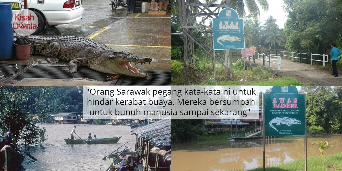 Merata Signboard Buaya Di Parit Sarawak, Rupanya Ada Tragedi Yang Tersorok Rapi 4