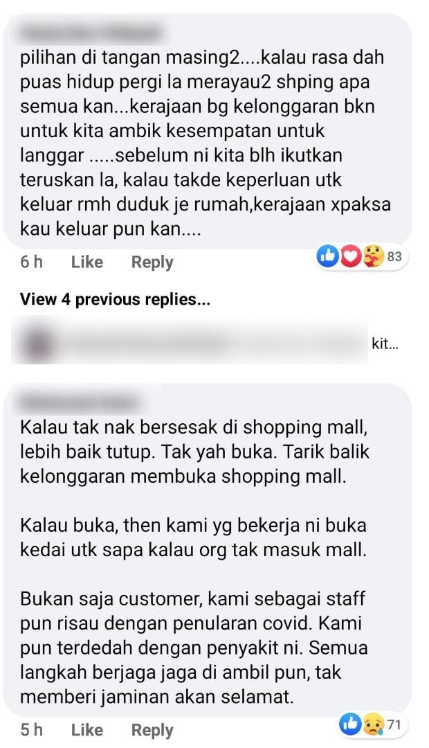 Tak Mustahil Muncul Kluster Shopping Raya, Rakyat Disaran Guna Baju Lama Saja 9