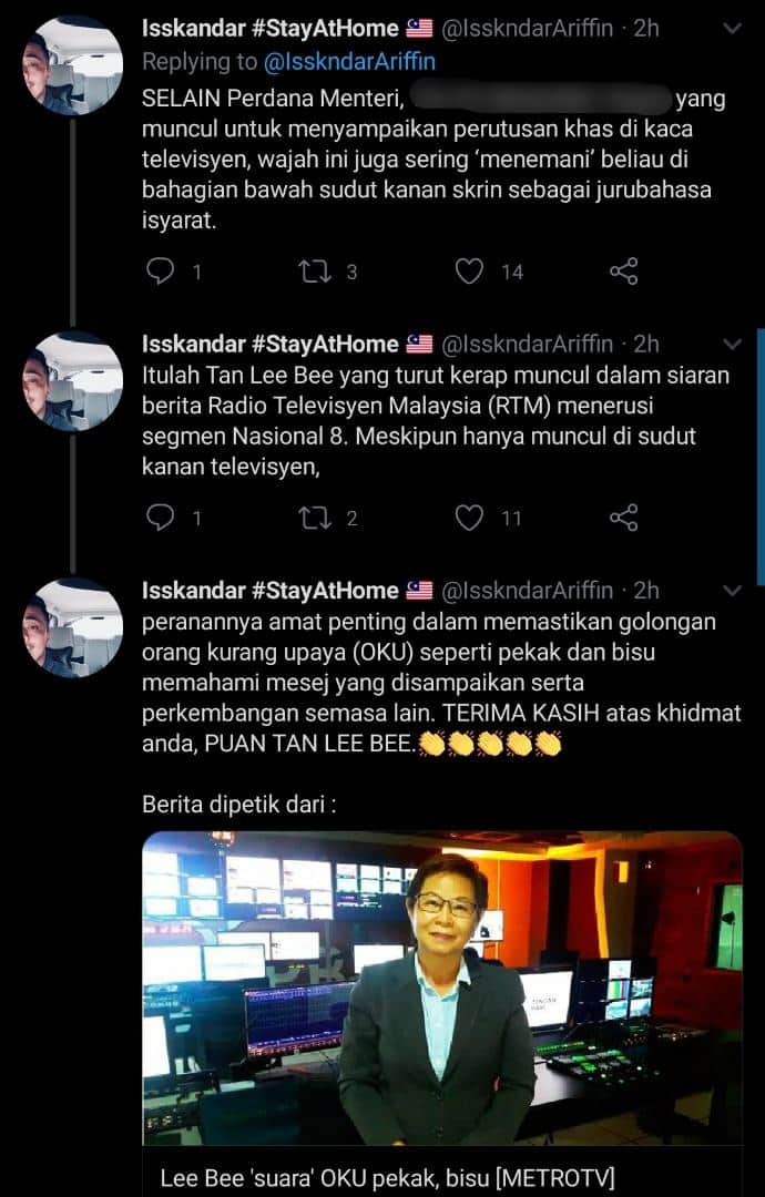 Jurubahasa Isyarat Jadi Bahan Lawak Netizen, Sedar Tak Ramai 