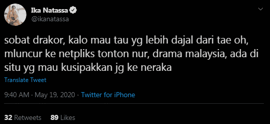 Penonton Indonesia Baru Jumpa Drama Nur, Akui Hamadi Lebih Teruk Dari Tae-oh 4